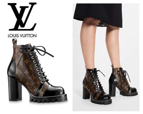 louis vuitton star trail ankle boot|Louis Vuitton star trail boots.